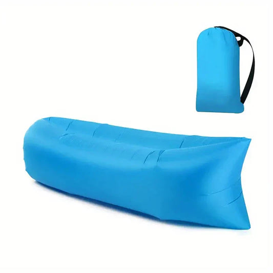 Inflatable Lounge Chair - BreezeLounger-Blue-Nora Luxe