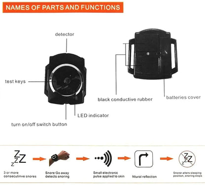 Intelligent Anti-Snore Bracelet - SnoreFree-Nora Luxe