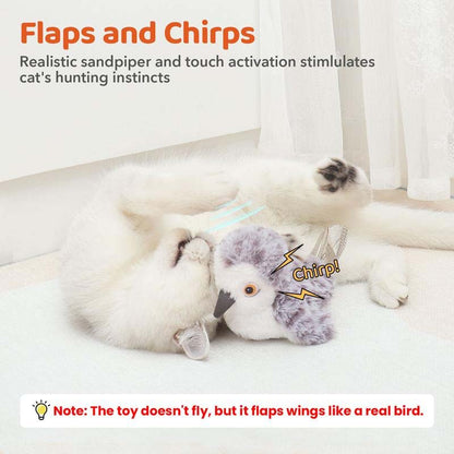 Interactive Cat Toy - ChirpBird-Little Bird-Nora Luxe
