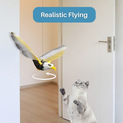 Interactive Cat Toy for Fun and Exercise - FeatherFlight™-Parrot-Nora Luxe
