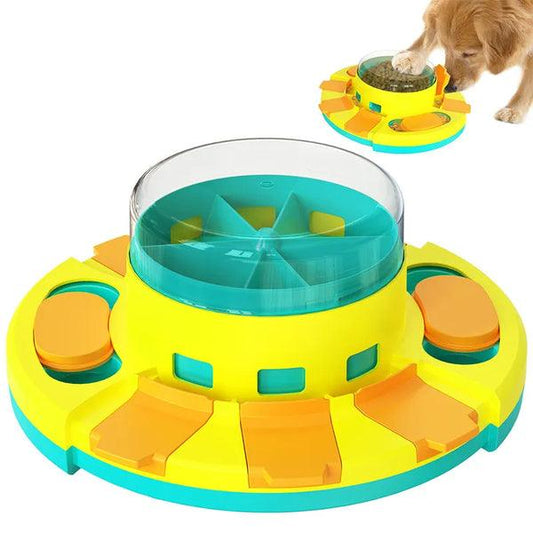 Interactive Dog Feeding Toy - PlayFeed-Blue-Nora Luxe