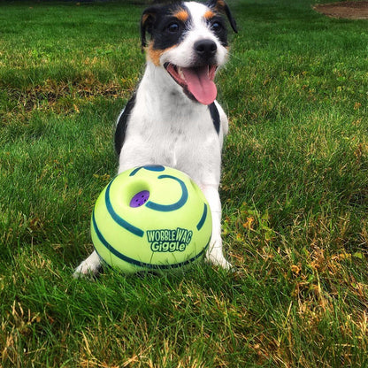 Interactive Play Ball for Dogs - GiggleSphere-Nora Luxe