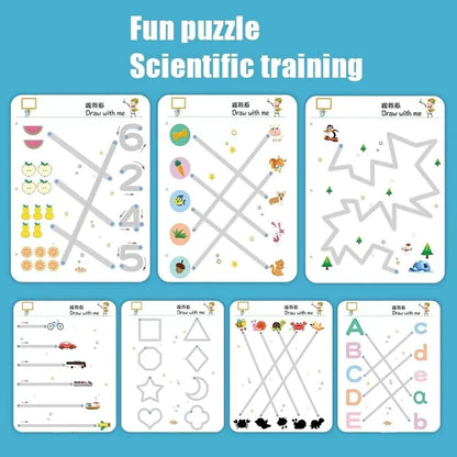 Interactive Writing Book – ScribbleBook-32 Pages-The Livary