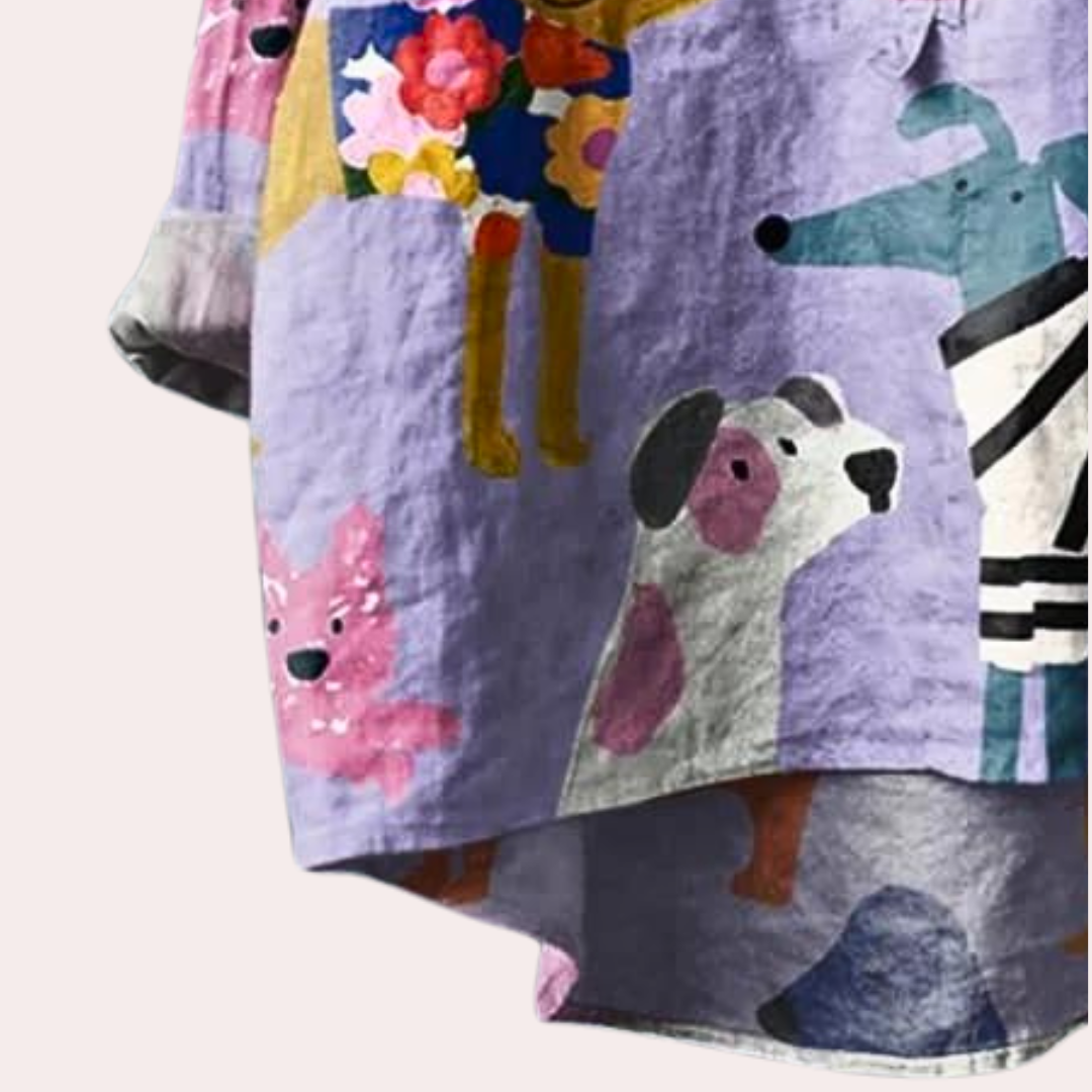 Joyful Ladies Shirt - Liv-XS-Nora Luxe