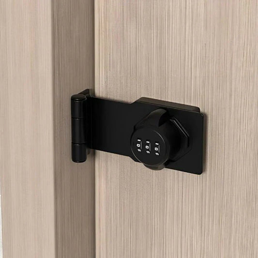 Keyless Combination Lock - SecureCode-Black-Nora Luxe