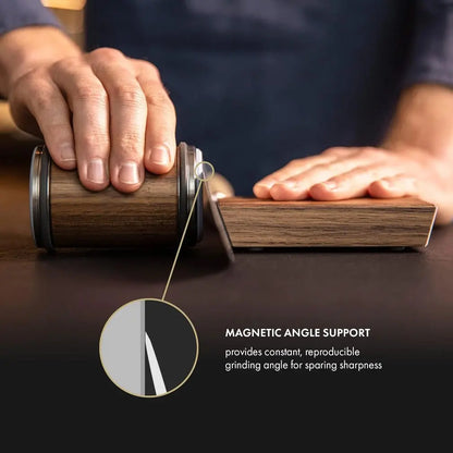 Knife Sharpener Set with Industrial Diamond Coating - RollSharp-Nora Luxe