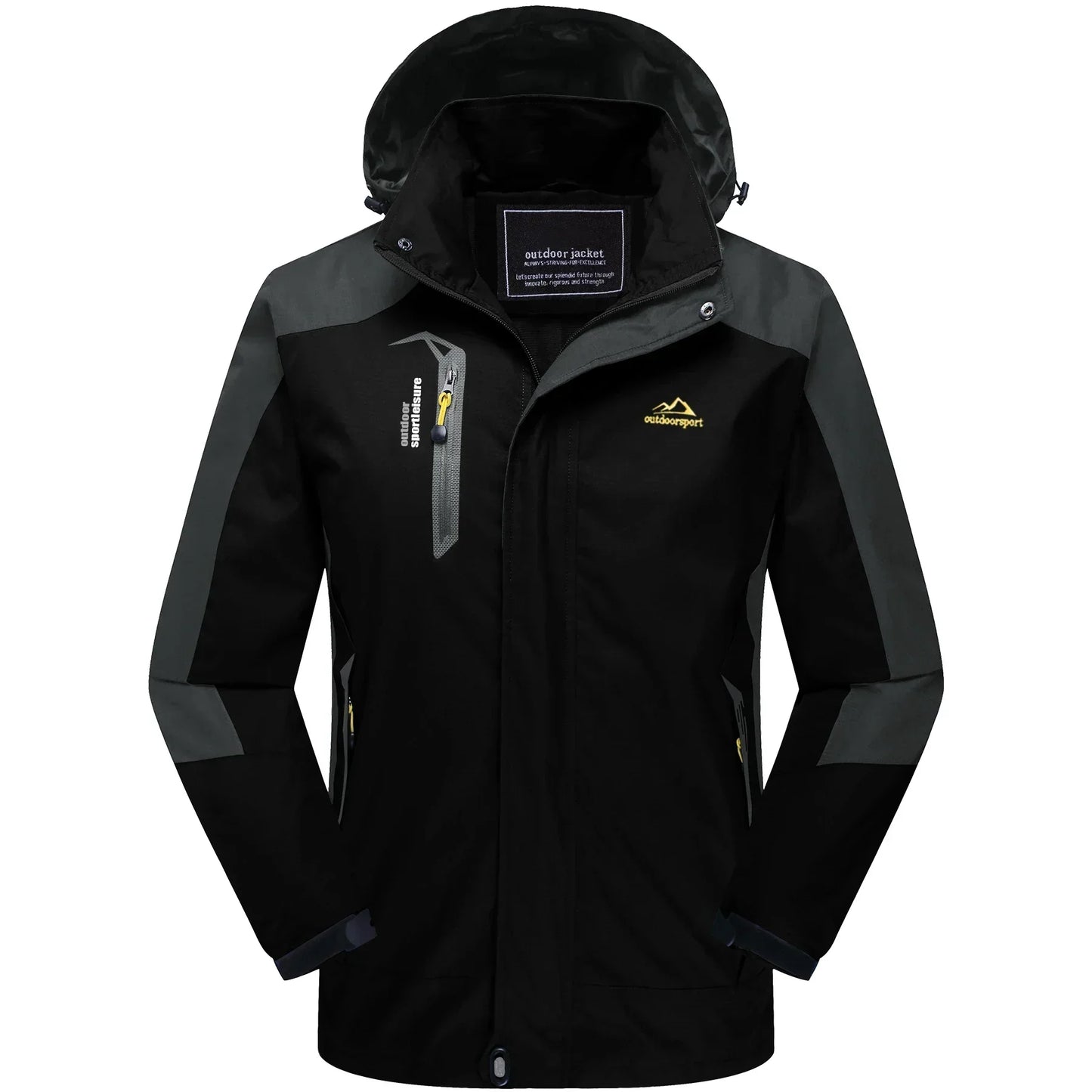 Ladies' Outdoor Walking Jacket - Nadia-Black-S-Nora Luxe