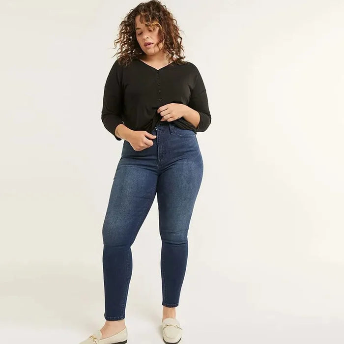 Ladies Shapewear Trousers - Bella-Blue-S-Nora Luxe