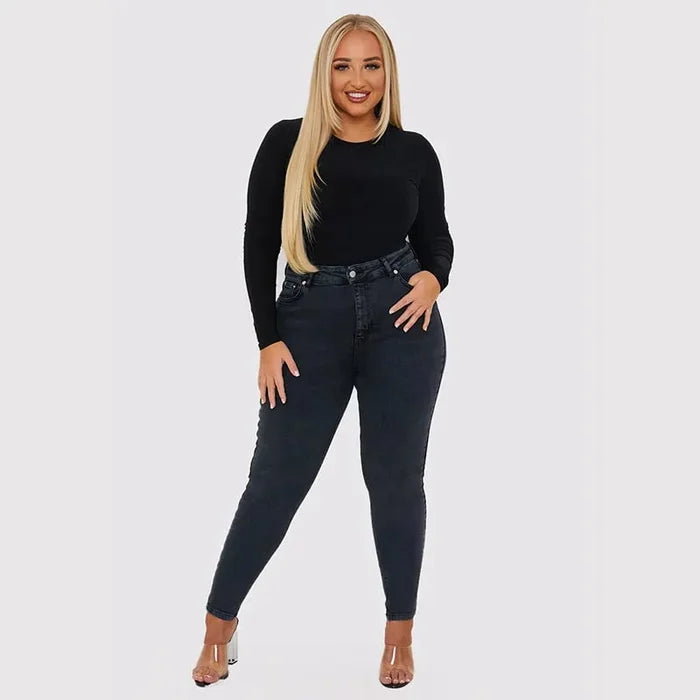Ladies Shapewear Trousers - Bella-Blue-S-Nora Luxe
