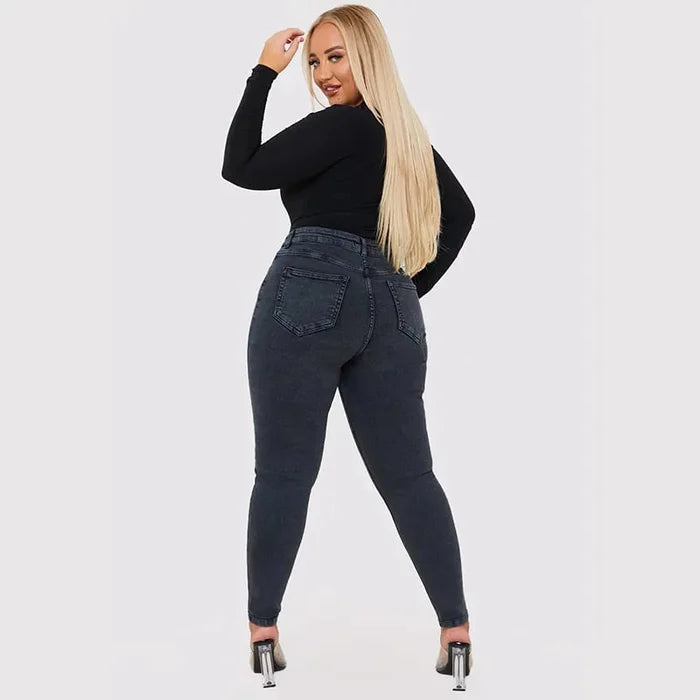 Ladies Shapewear Trousers - Bella-Blue-S-Nora Luxe