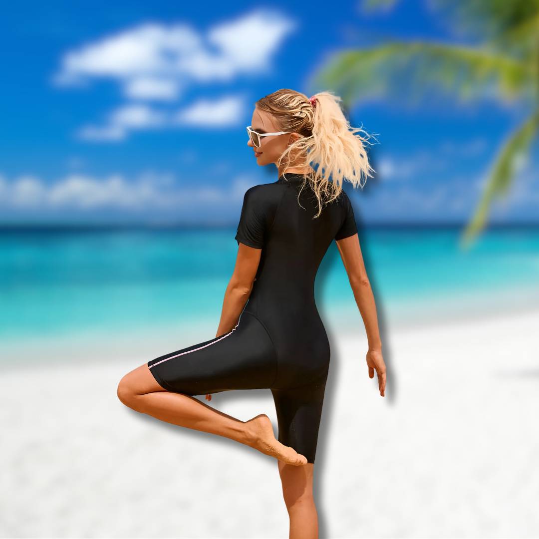 Ladies Shorty Wetsuit – Kaia-Blue-M-The Livary