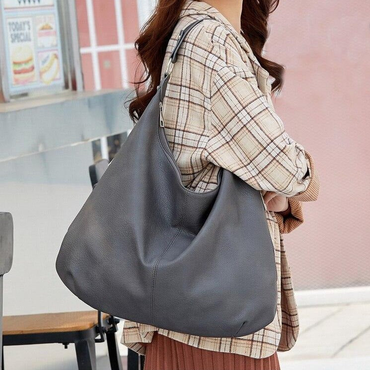 Ladies Shoulder Bag - Mila-Brown-Nora Luxe