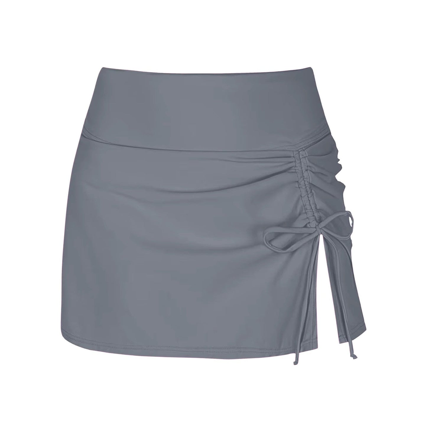 Ladies' swim shorts with side slit – Liv-Black-XS-Nora Luxe