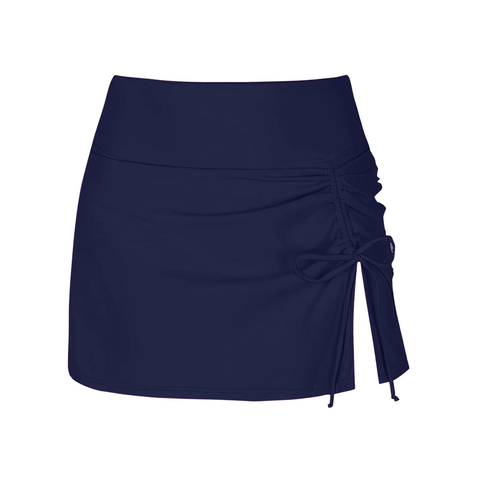 Ladies' swim shorts with side slit – Liv-Black-XS-Nora Luxe