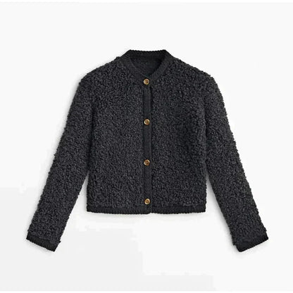 Ladies Teddy Vest - Aurora-Black-S-Nora Luxe