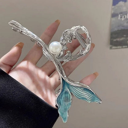 Large Mermaid Hair Clip - Marina-Nora Luxe