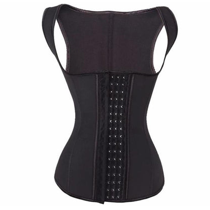 Latex Waist Trainer for Women - CurvaFit-S-Nora Luxe