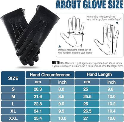 Learning Touchscreen Winter Gloves - Daniel-Black-S-Nora Luxe