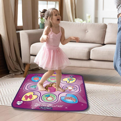 LED Interactive Dance Mat - RhythmGlow-Princess-Nora Luxe