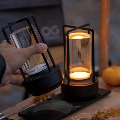 LED Mood Lamp in Japanese Style – Hana-Gold-Style A-The Livary