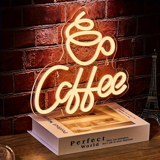 LED neon sign in coffee style - Jules-Nora Luxe