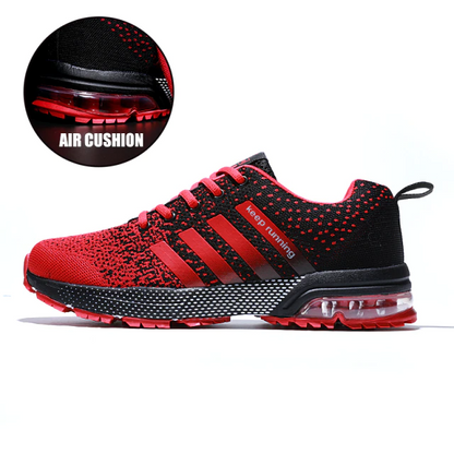 Light & Orthopaedic Comfort Sneakers with Cushioning – Movix Air-Red-3-Nora Luxe