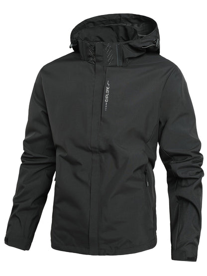 Light Softshell Men’s Jacket – Magnus-Black-S-Nora Luxe
