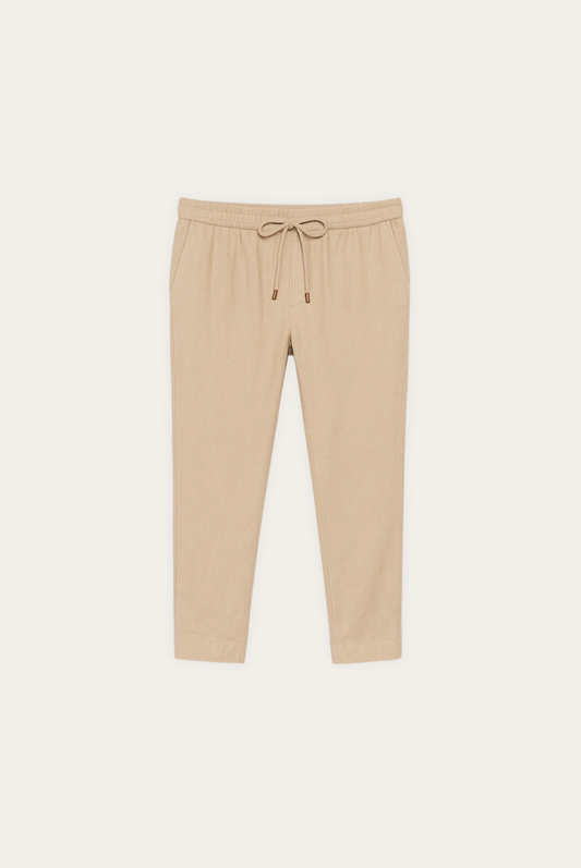 Light & Stylish Linen Trousers with a Slim Fit for Men - Fabio-XS-Nora Luxe