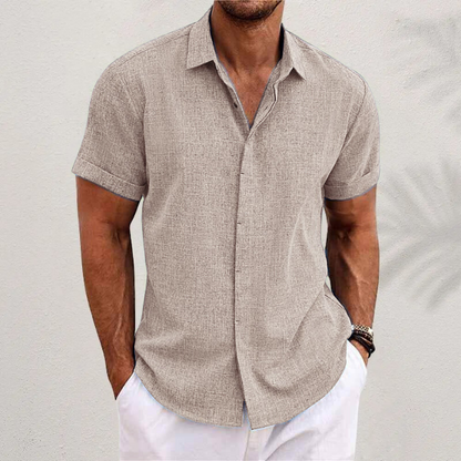 Light Summer Shirt for Men – Lark-Light blue-XS-State of Style