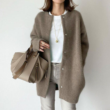 Lightweight Khaki Summer Jacket with Timeless Appeal – Noa-S-State of Style