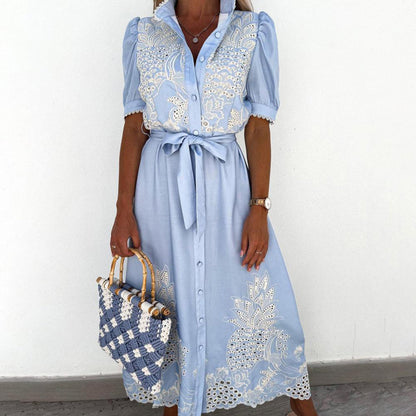 Lightweight Maxi Dress - Marielle-White-S-Nora Luxe