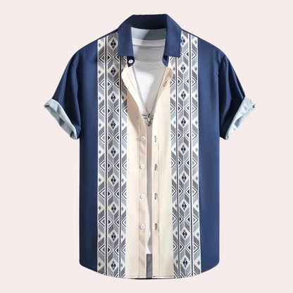 Lightweight Summer Shirt for Men - Cassian-S-Nora Luxe