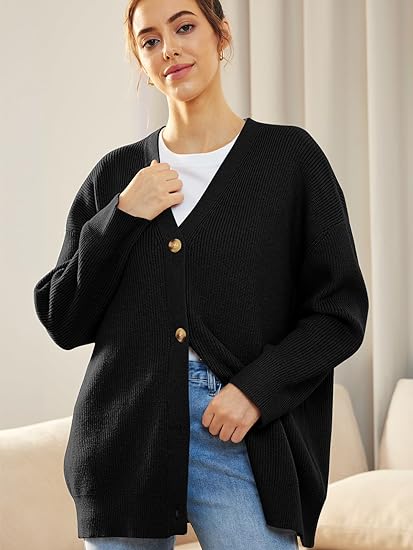 Lightweight V-neck Vest with Button Closure - Lana-Red-Nora Luxe