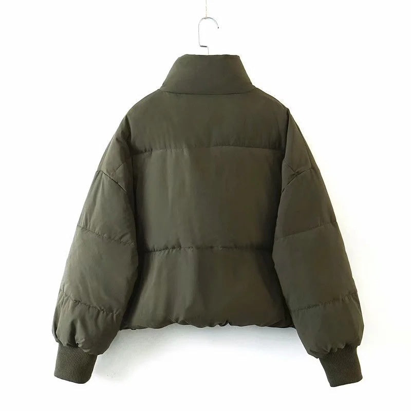 Lightweight Women's Puffer Jacket - Sofia-Light Green-S-Nora Luxe