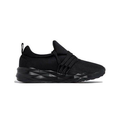 Lightweight Women's Sneakers - Zoya-Black-4.5-The Livary