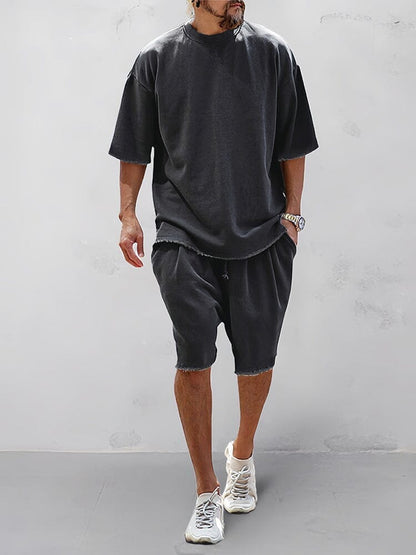 Locking leisure sports set for men – Farid-Black-M-Nora Luxe