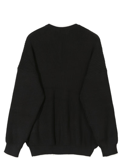 Loose Striped Knitted Sweater for Men - Ronan-Green-XS-Nora Luxe