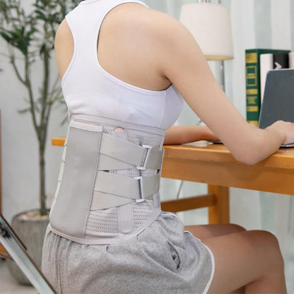Lumbar Back Brace – Thijmen-Silver-S-The Livary