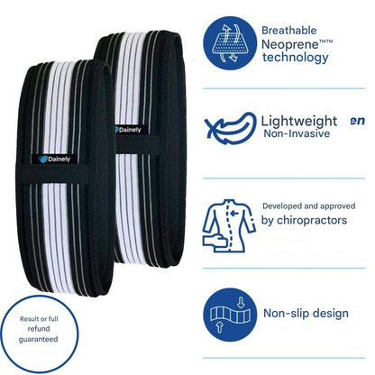 Lumbo-Pelvic Belt - FlexAlign-M (Hip circumference 29.53–43.31 in)-Nora Luxe