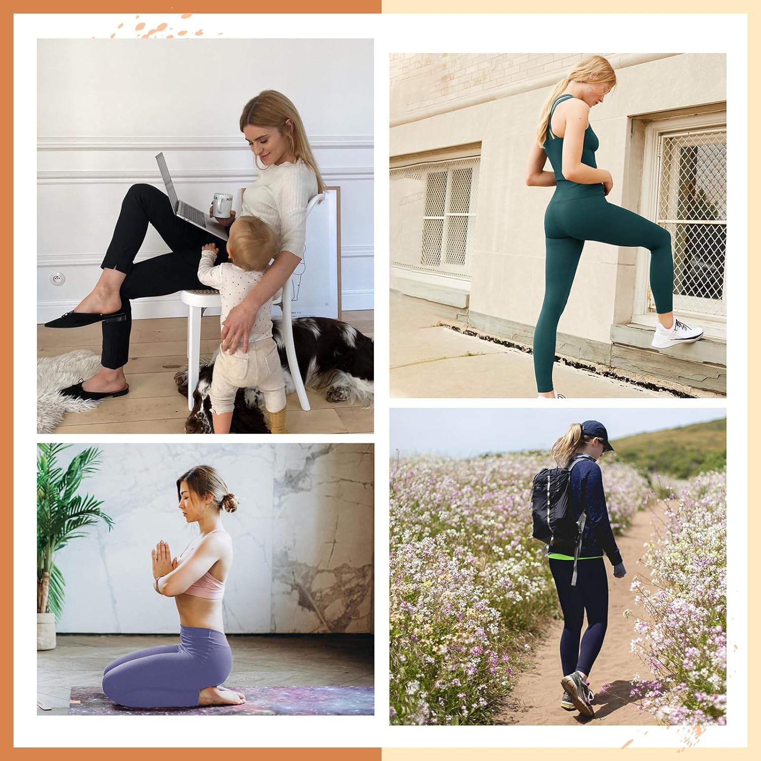 LuxeFit High-Waisted Leggings - Selene-Black-S-Nora Luxe