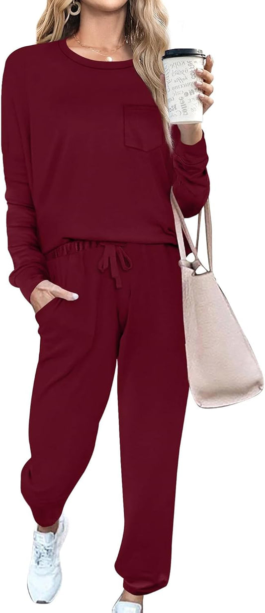 Luxury 2-Piece Jogging Outfit - Lisa-Black-S-Nora Luxe