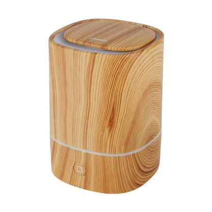 Luxury Aromatherapy Diffuser & Humidifier - ZenAir-Orange Wood Grain-Nora Luxe