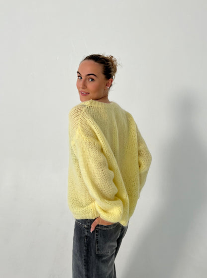 Luxury Comfortable Women's Sweater - Lunovia-Yellow-XS/S-Nora Luxe