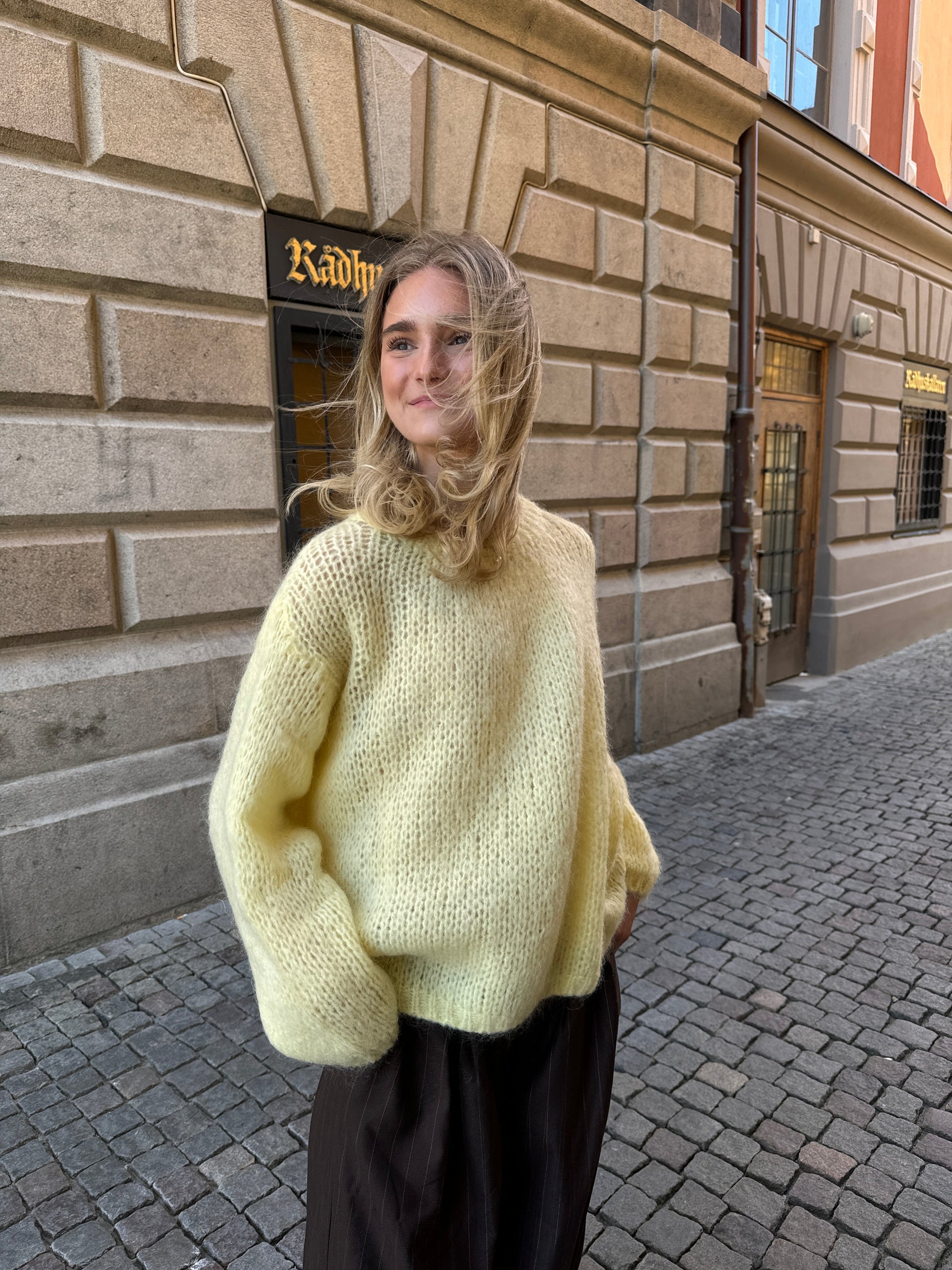 Luxury Comfortable Women's Sweater - Lunovia-Yellow-XS/S-Nora Luxe