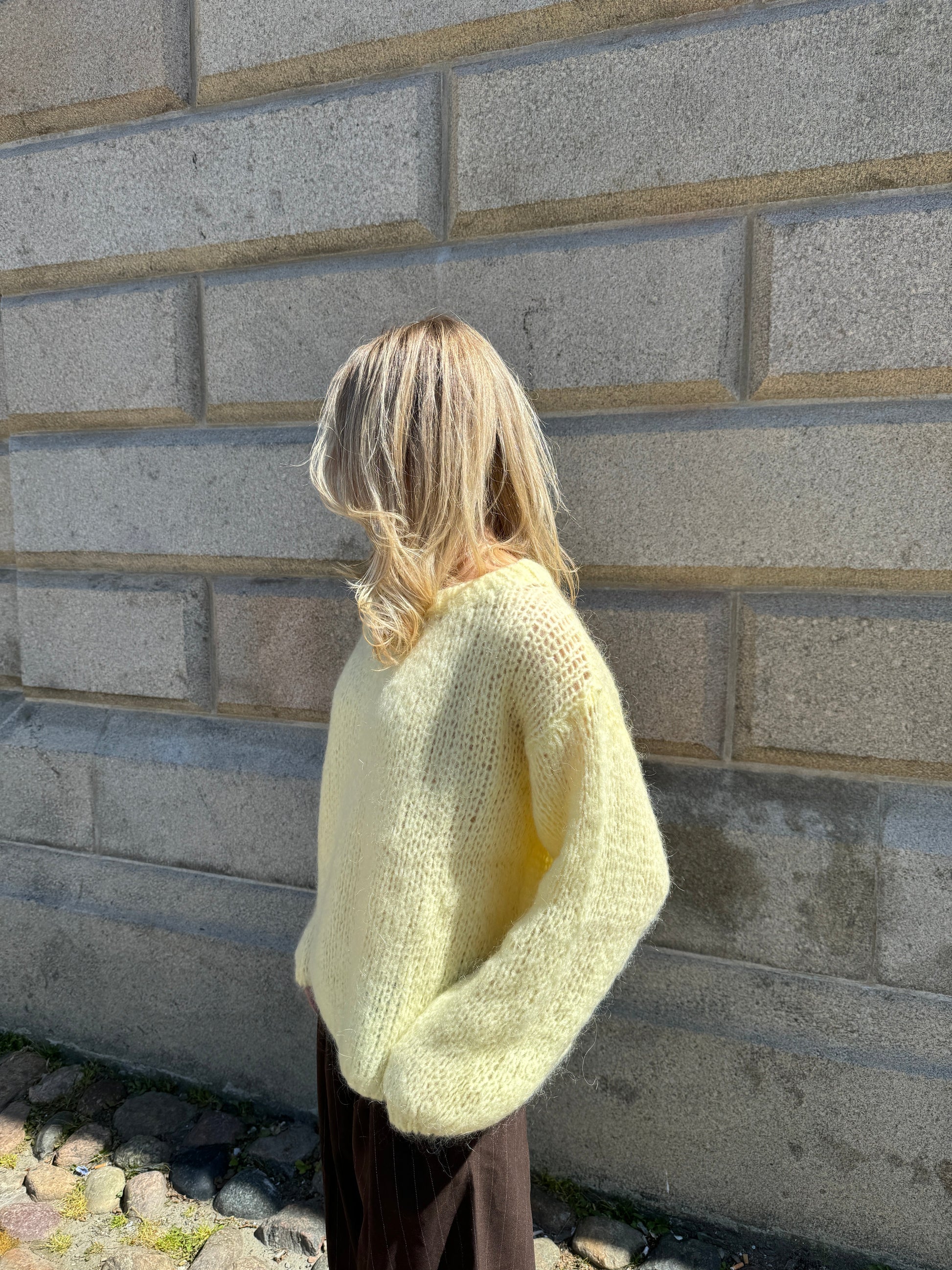 Luxury Comfortable Women's Sweater - Lunovia-Yellow-XS/S-Nora Luxe