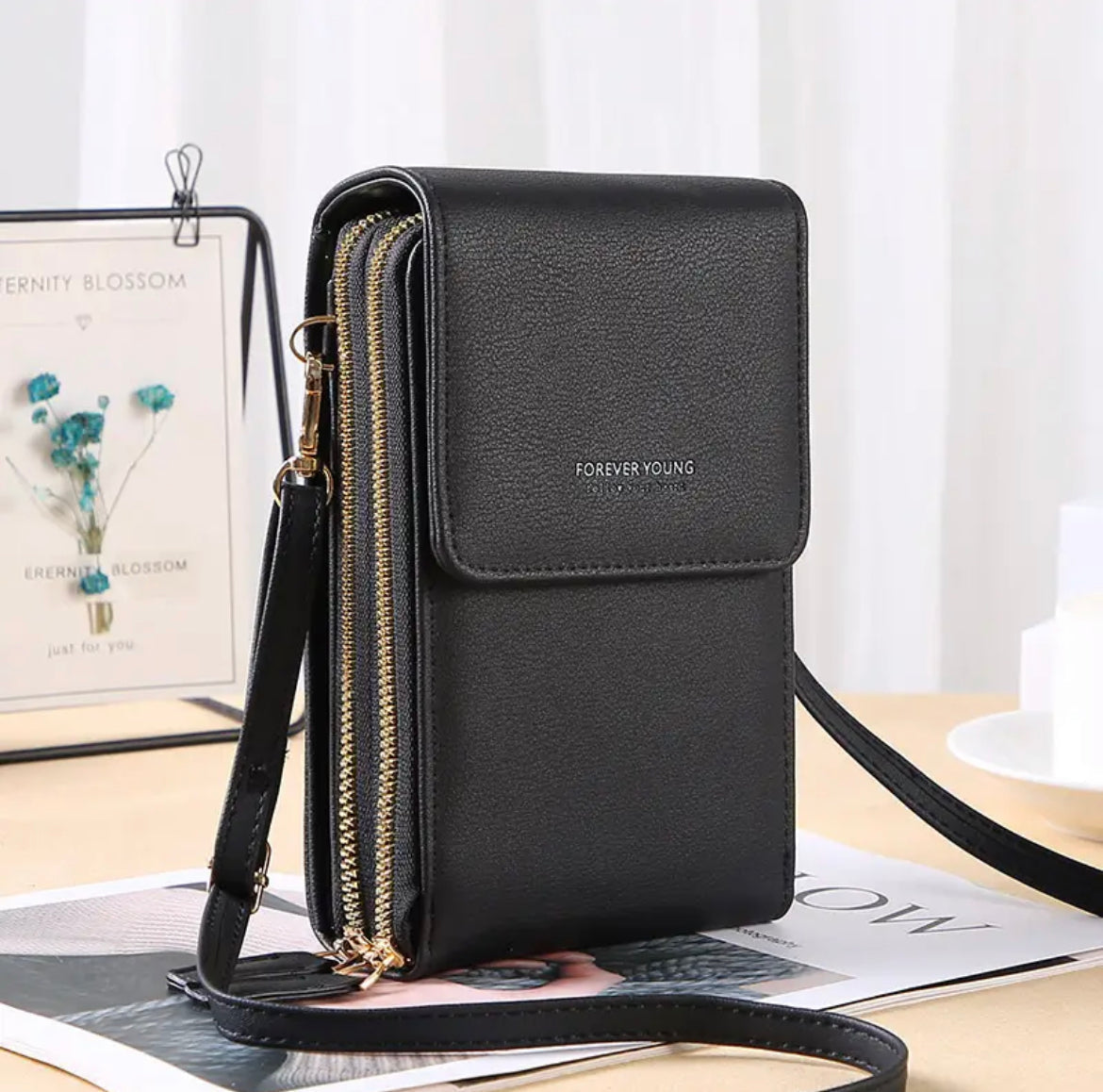 Luxury Ladies Handbag - Elara-Black-Nora Luxe