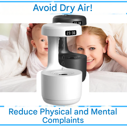 Luxury Magic Humidifier Diffuser - AquaGlow-White-Nora Luxe