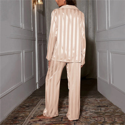 Luxury Silk Pyjama for Women - Nina-Beige-S-Nora Luxe