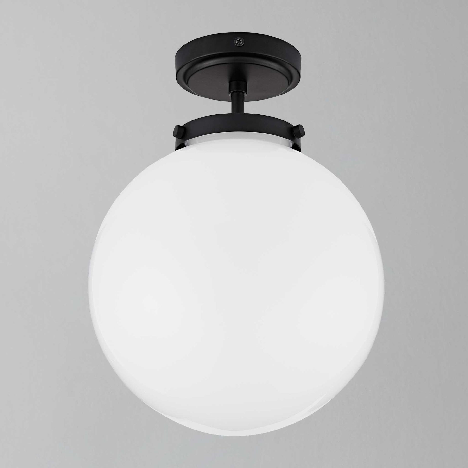 Luxury Spherical Ceiling Lighting - LumiSphere-Silver-Nora Luxe