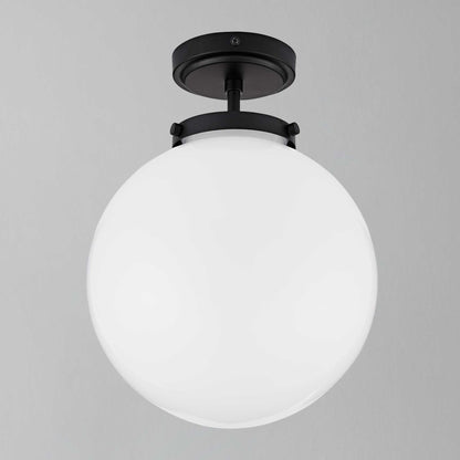Luxury Spherical Ceiling Lighting - LumiSphere-Silver-Nora Luxe